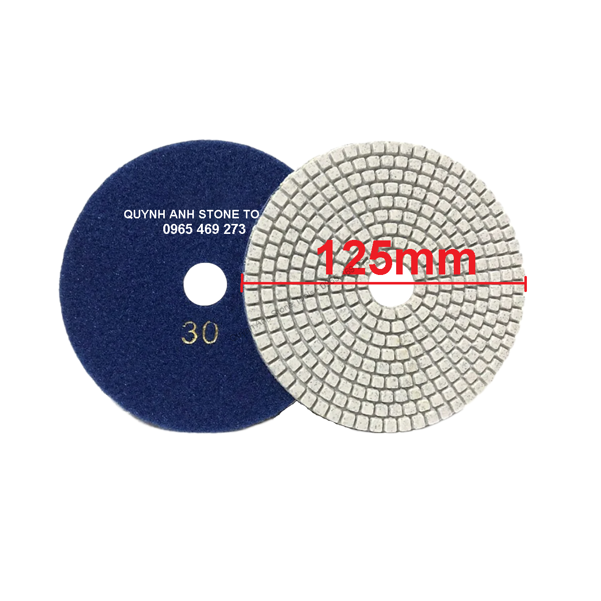 Lá số đánh bóng 125mm